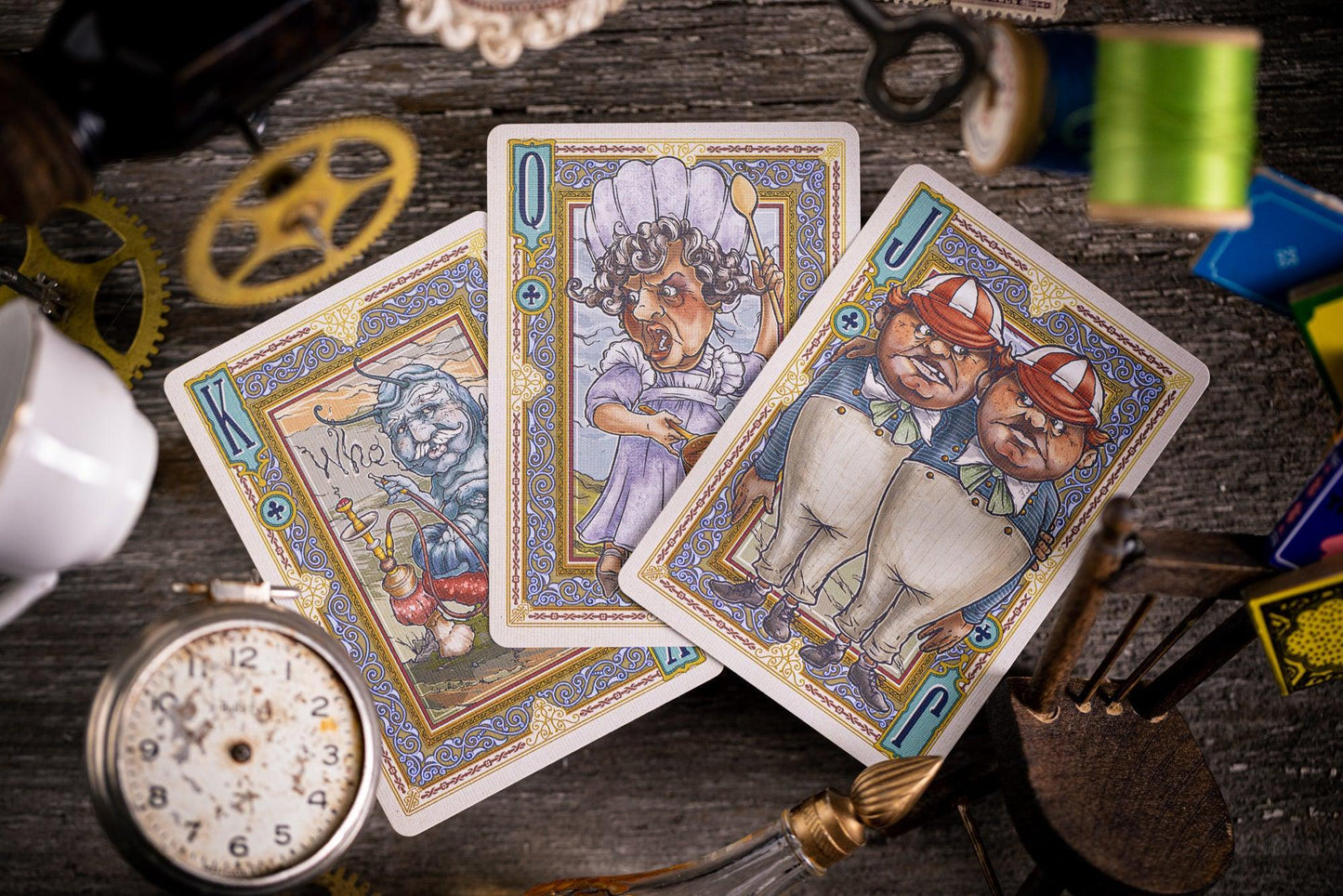 Alice in Wonderland Playing Cards Playing Cards by Kings Wild Project