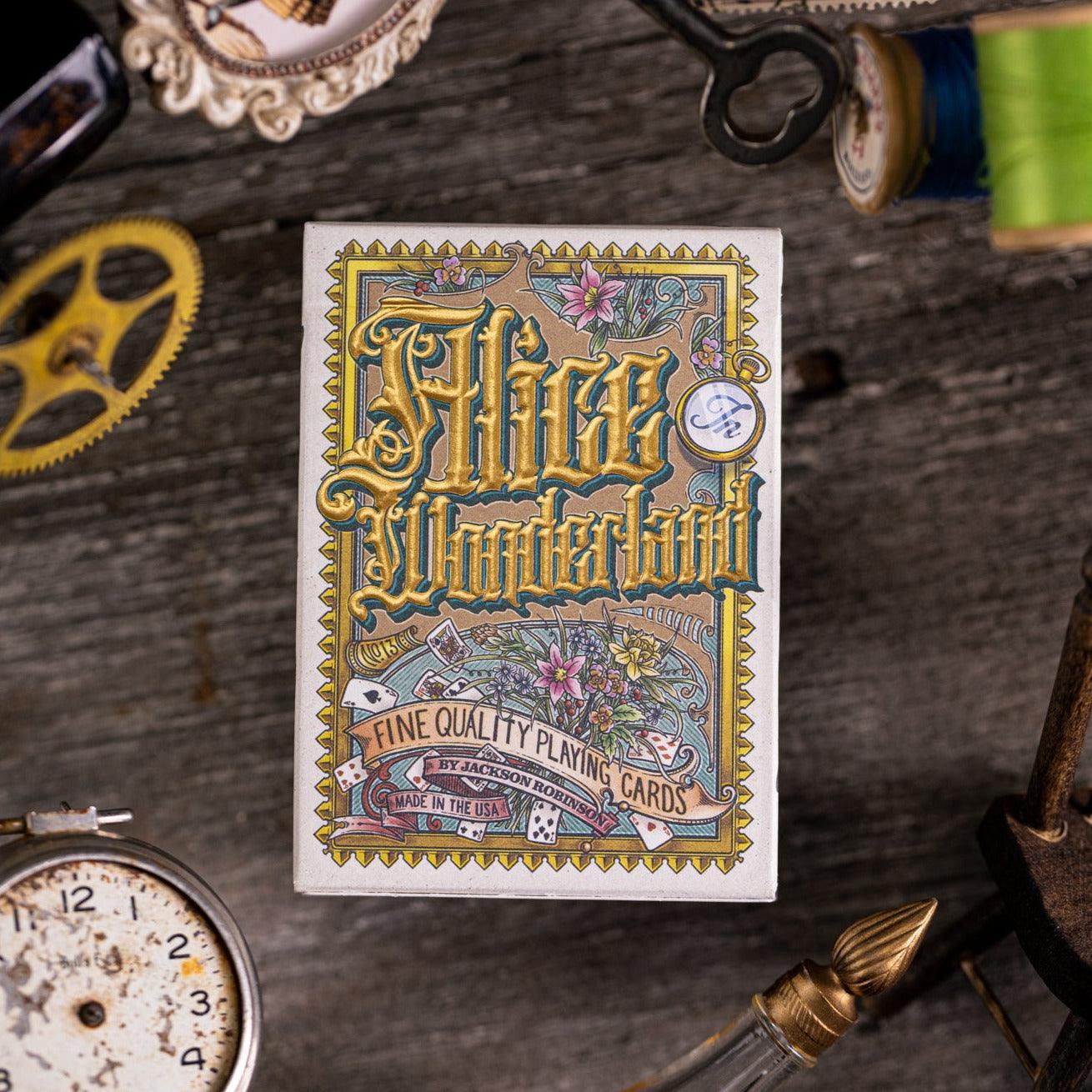 Alice in Wonderland Playing Cards Playing Cards by Kings Wild Project