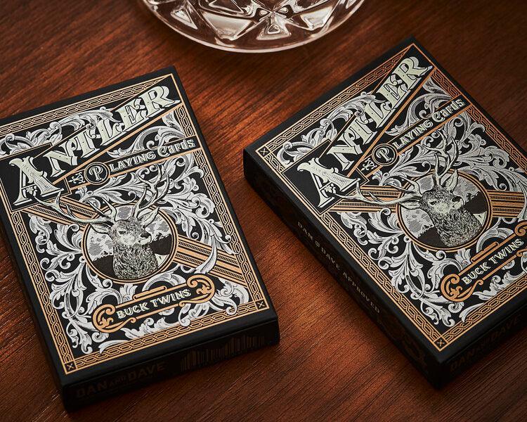 Antler Playing Cards - Black Edition Playing Cards by Art of Play