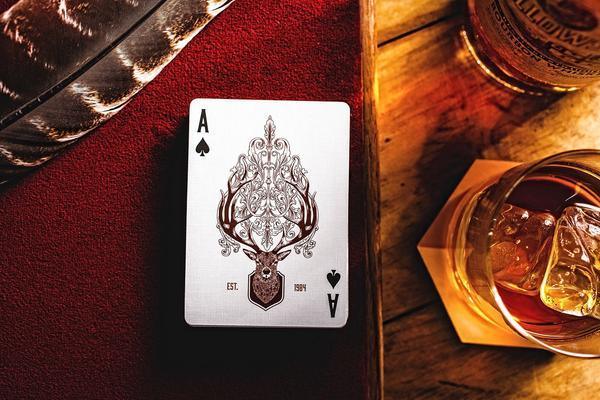 Antler: Tobacco Brown Playing Cards by Art of Play