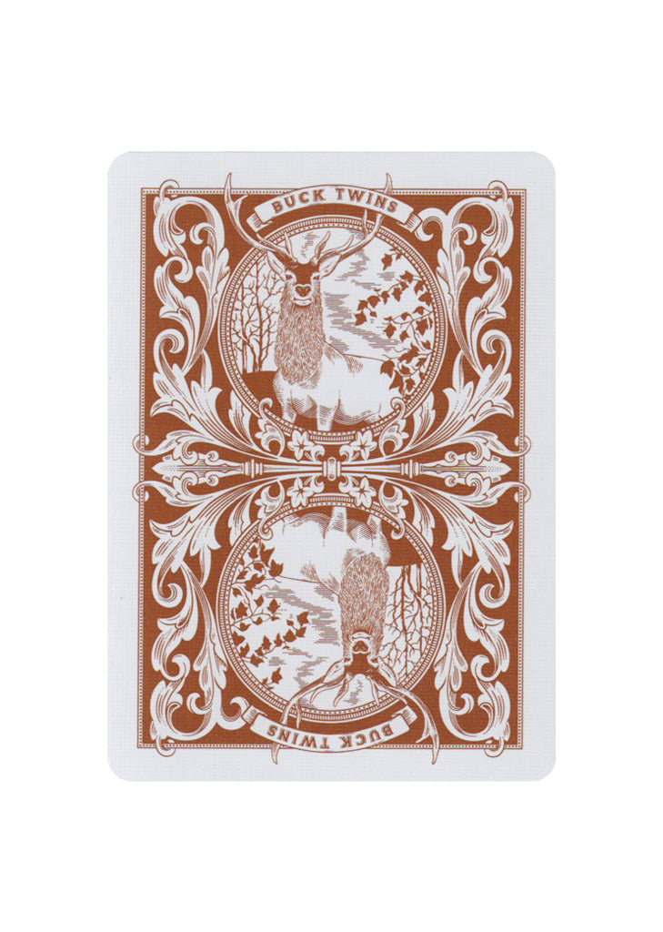 Antler: Tobacco Brown Playing Cards by Art of Play
