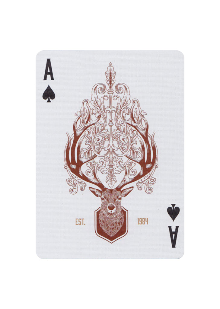 Antler: Tobacco Brown Playing Cards by Art of Play