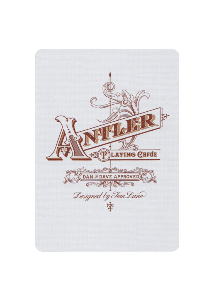 Antler: Tobacco Brown Playing Cards by Art of Play