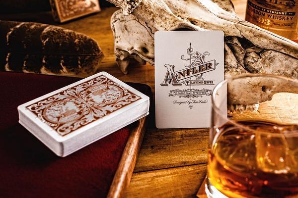 Antler: Tobacco Brown Playing Cards by Art of Play