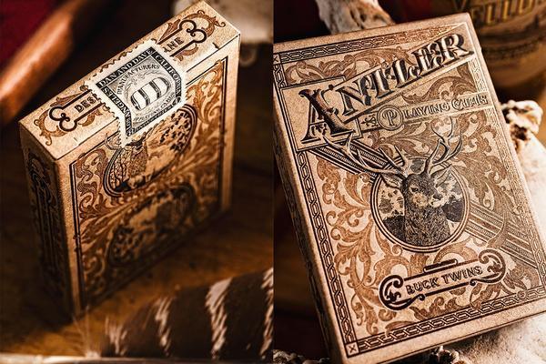 Antler: Tobacco Brown Playing Cards by Art of Play