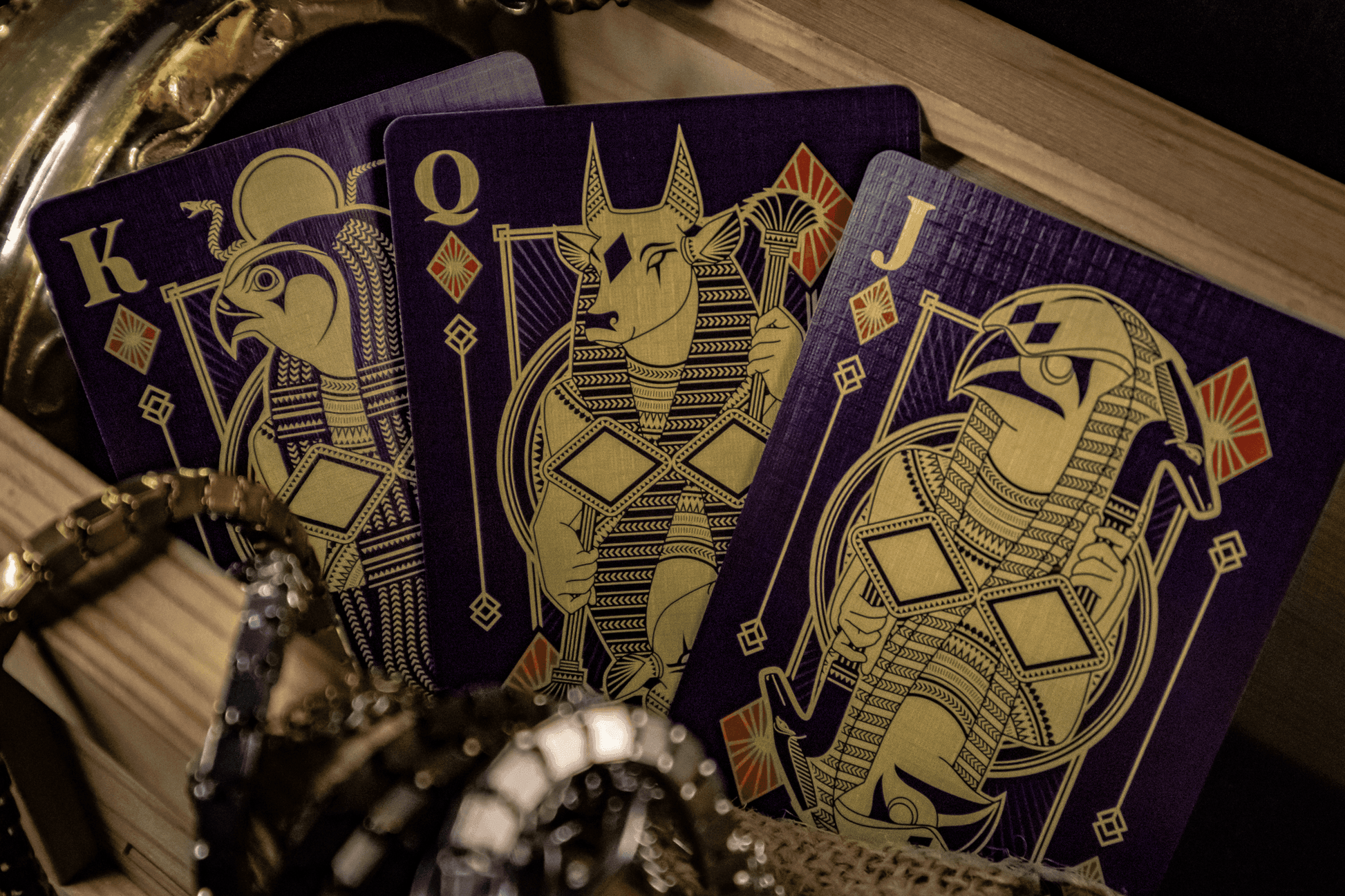 Anubis Playing Cards by Steve Minty Playing Cards by Steve Minty