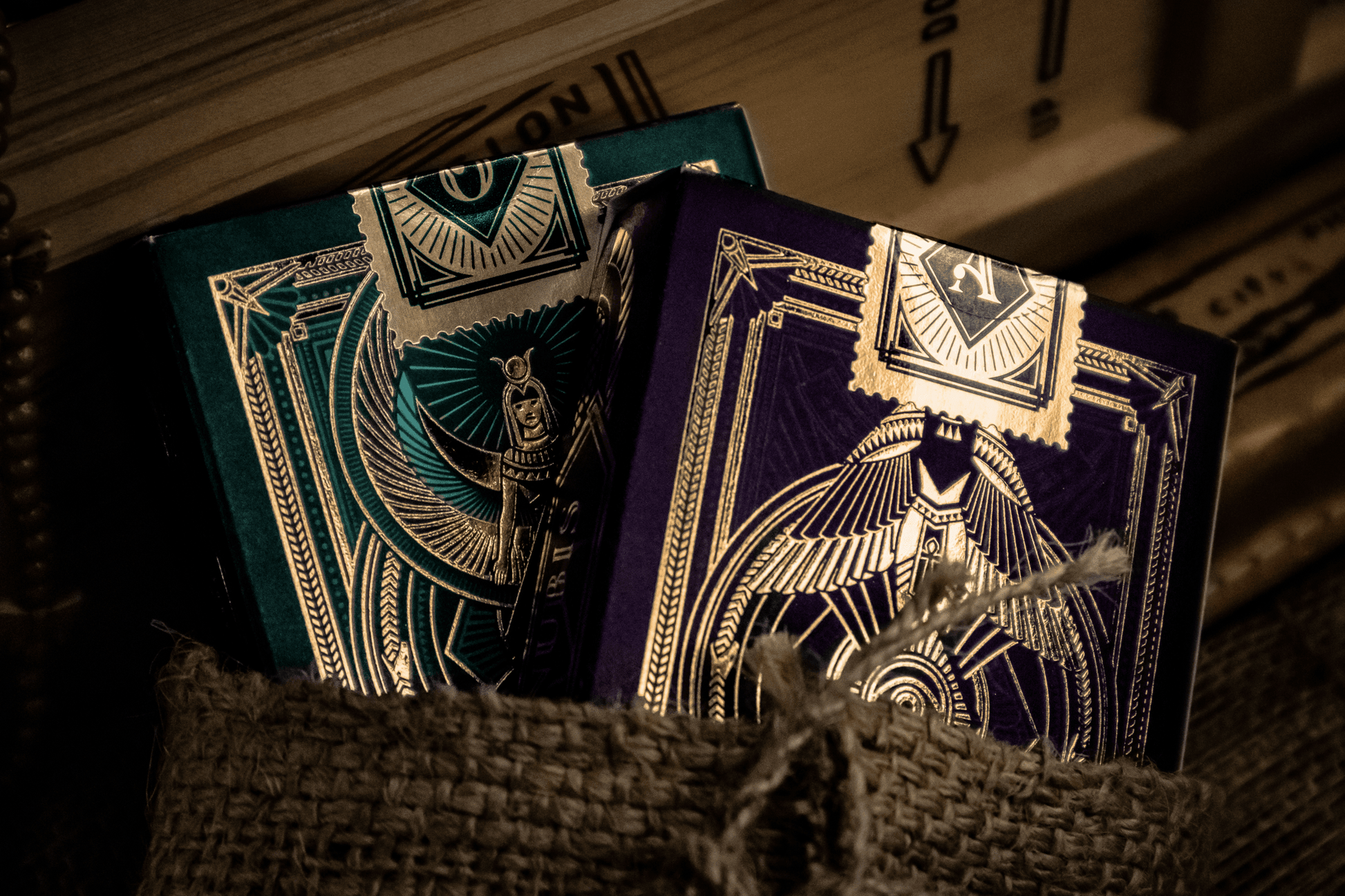 Anubis Playing Cards by Steve Minty Playing Cards by Steve Minty