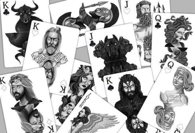 Archaios Muthos Playing Cards Playing Cards by RarePlayingCards.com