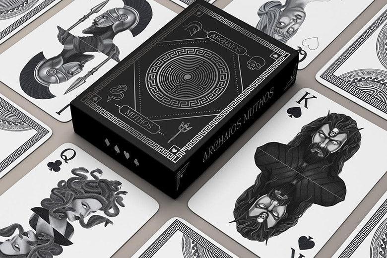 Archaios Muthos Playing Cards Playing Cards by RarePlayingCards.com