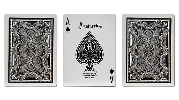 Aristocrat: Black Edition Playing Cards by US Playing Card Co.