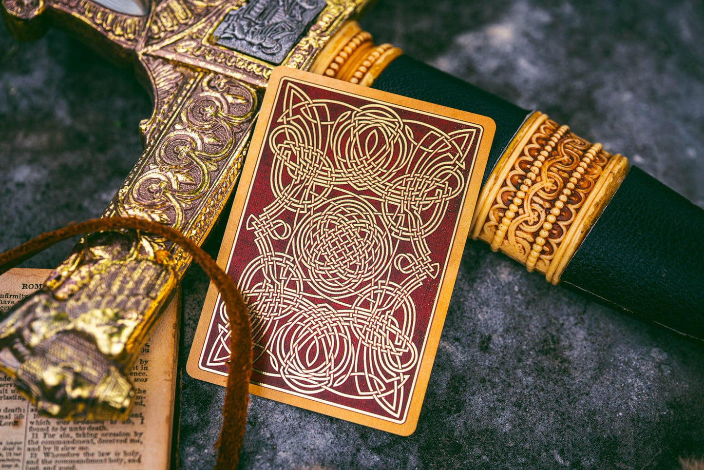 Arthurian Playing Cards - Holy Grail Edition by Kings Wild Project Playing Cards by Kings Wild Project