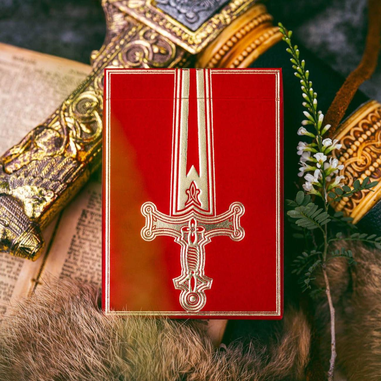 Arthurian Playing Cards - Holy Grail Edition by Kings Wild Project Playing Cards by Kings Wild Project