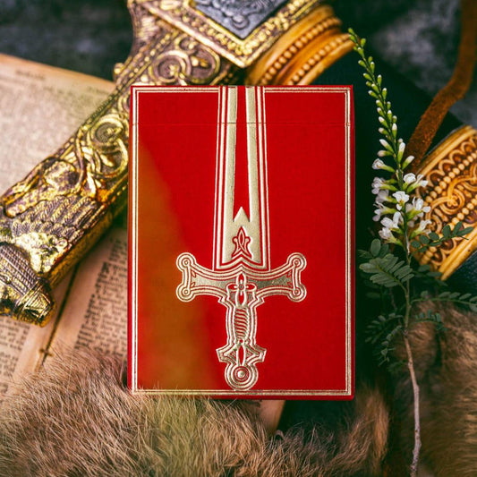 Arthurian Playing Cards - Holy Grail Edition by Kings Wild Project Playing Cards by Kings Wild Project