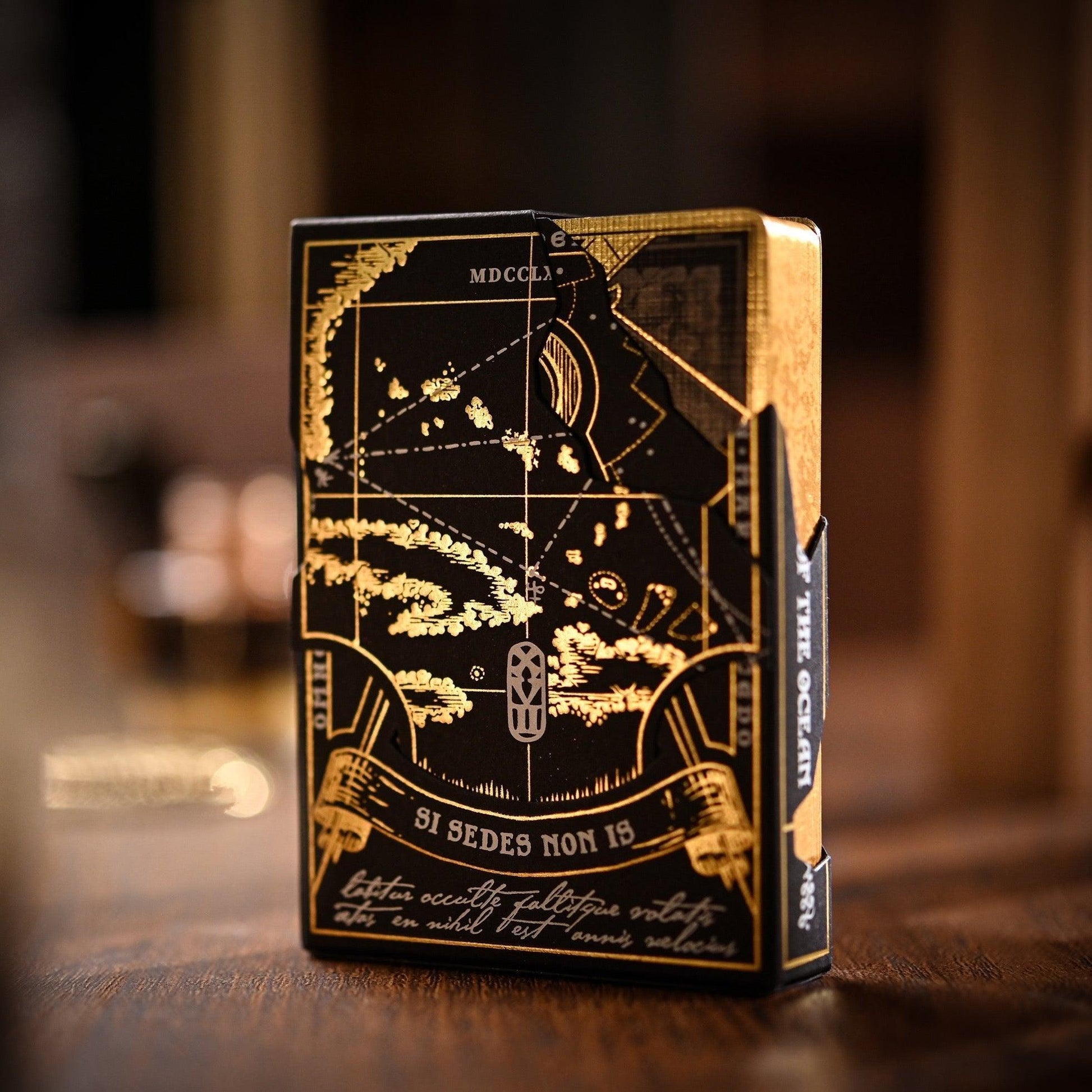 Gilded Eye of the Ocean Astra Polaris Playing Cards Playing Cards by Stockholm 17