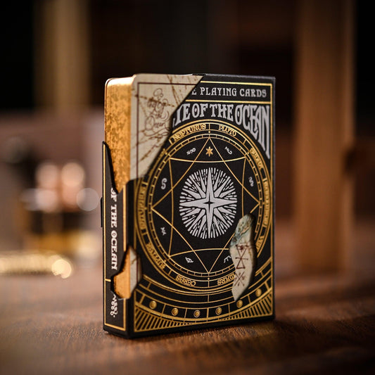 Gilded Eye of the Ocean Astra Polaris Playing Cards Playing Cards by Stockholm 17