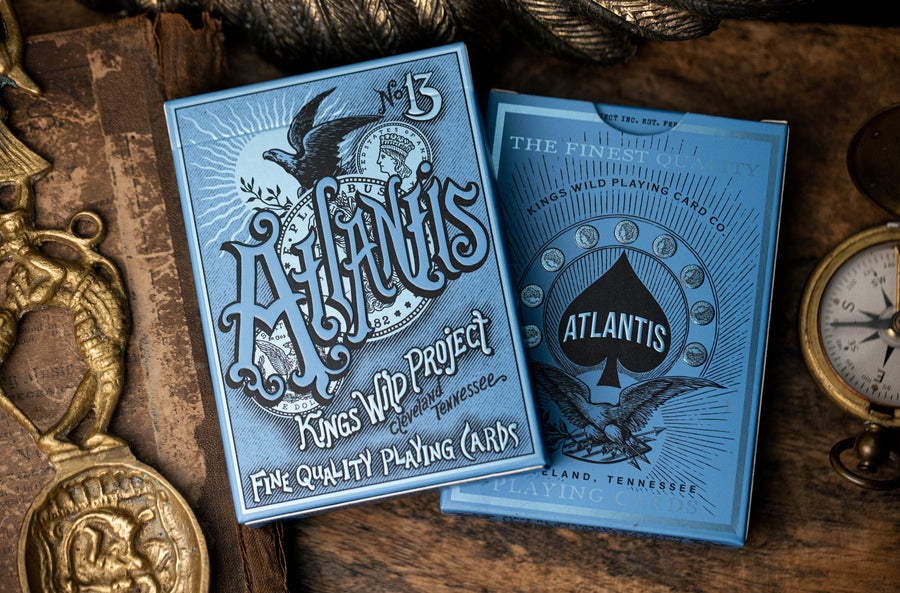 Atlantis Playing Cards by Kings Wild Project Playing Cards by Kings Wild Project