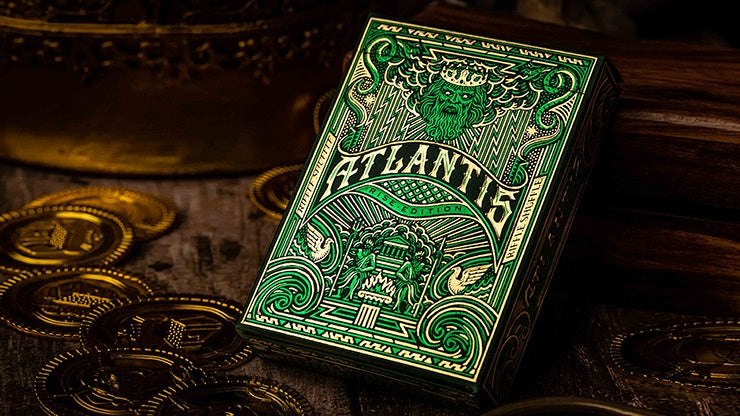Atlantis Playing Cards - Rise Edition Playing Cards by Riffle Shuffle Playing Card Company