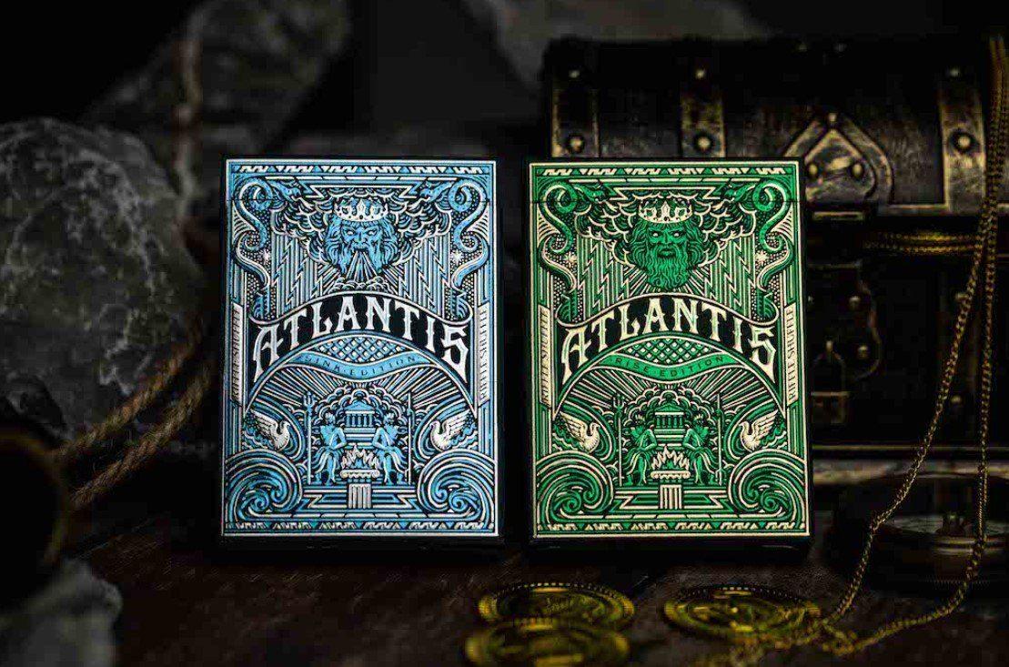 Atlantis Playing Cards - Rise Edition Playing Cards by Riffle Shuffle Playing Card Company