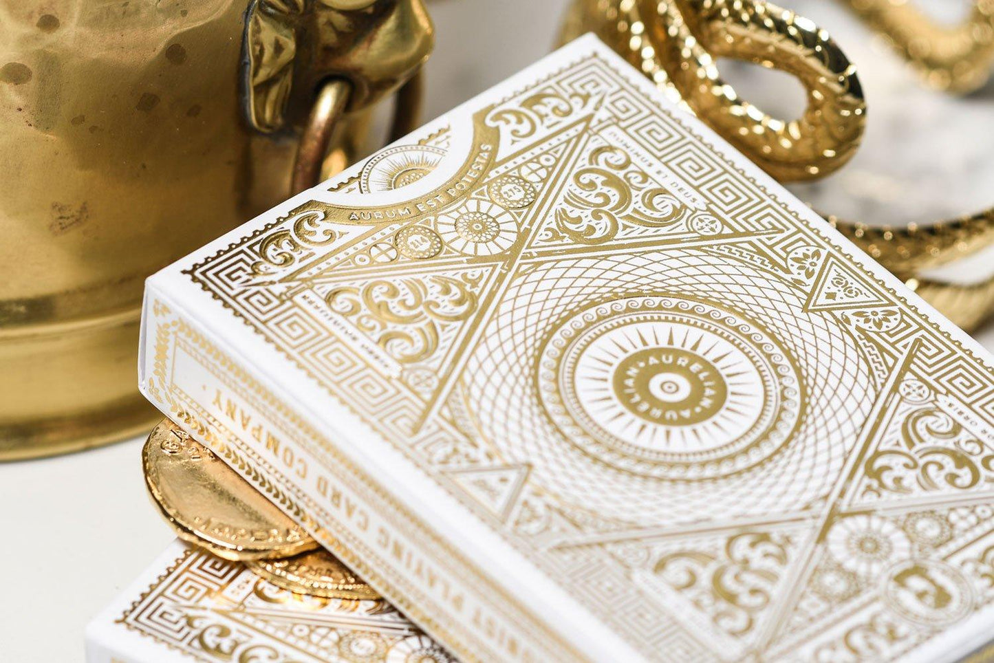 White Aurelians Playing Cards by Ellusionist