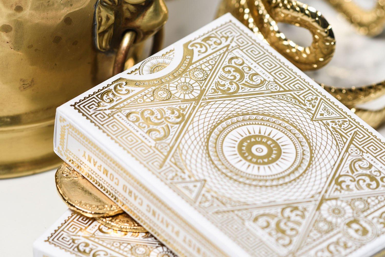 White Aurelians Playing Cards by Ellusionist