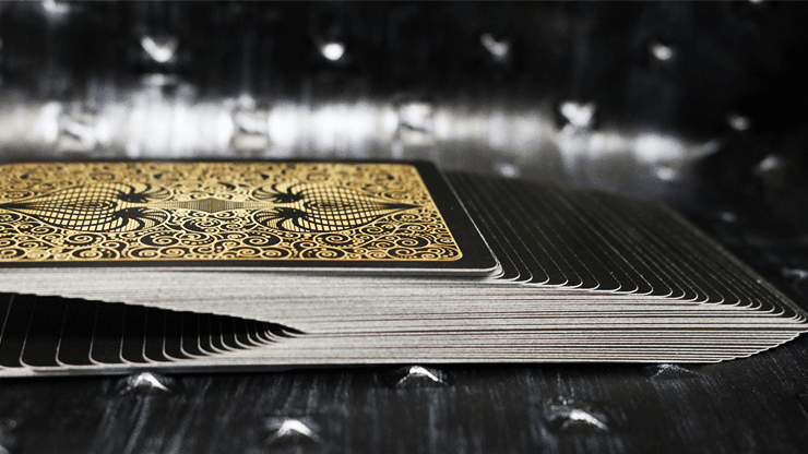 Bicycle Playing Cards - Aureo Black Playing Cards by Bicycle Playing Cards