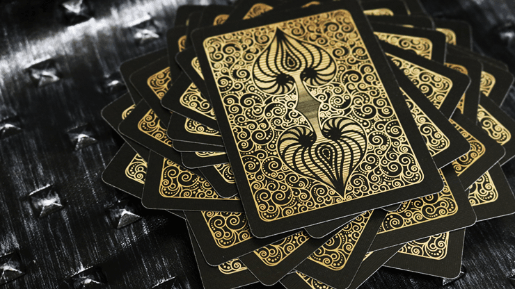Bicycle Playing Cards - Aureo Black Playing Cards by Bicycle Playing Cards
