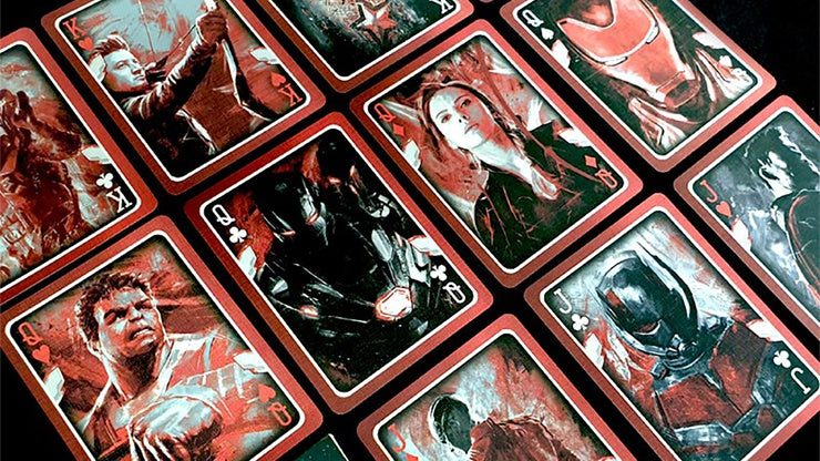 Avengers Endgame Classic Playing Cards by RarePlayingCards.com
