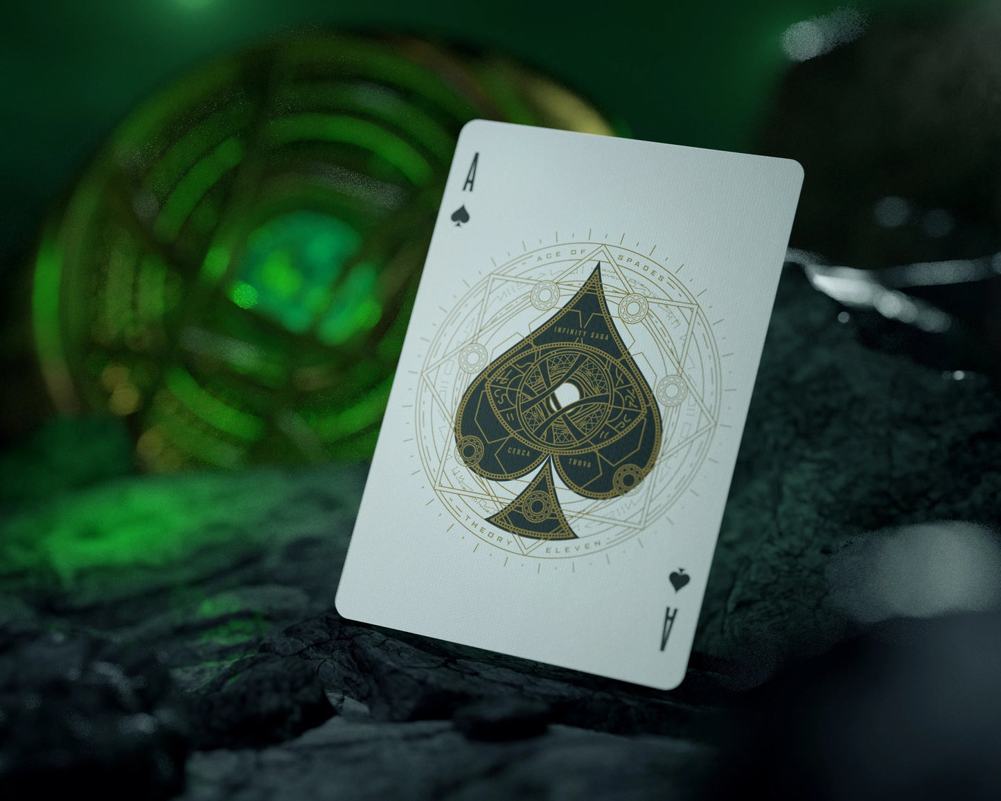 Avengers Playing Cards Green Edition Playing Cards by Theory11
