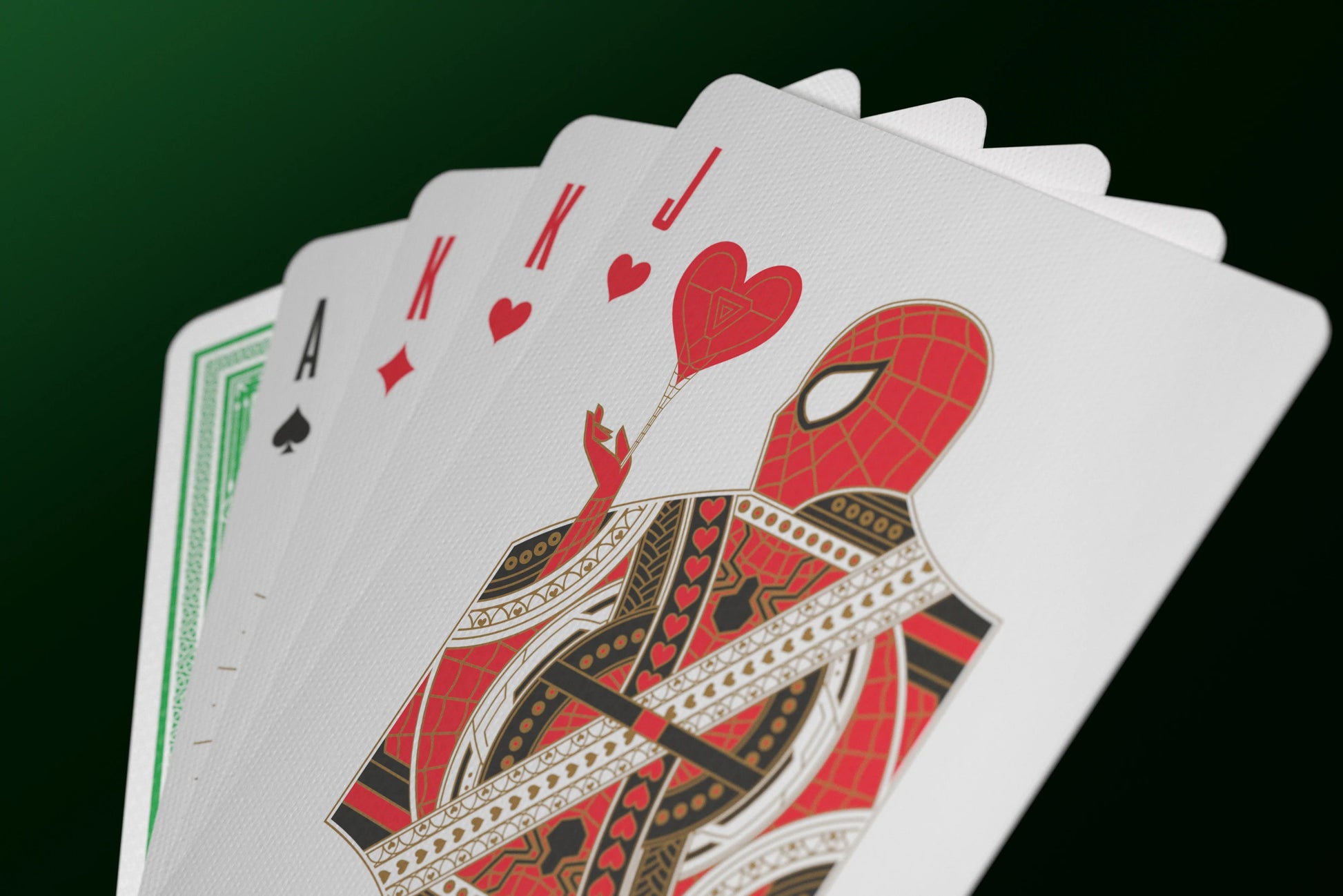 Avengers Playing Cards Green Edition Playing Cards by Theory11