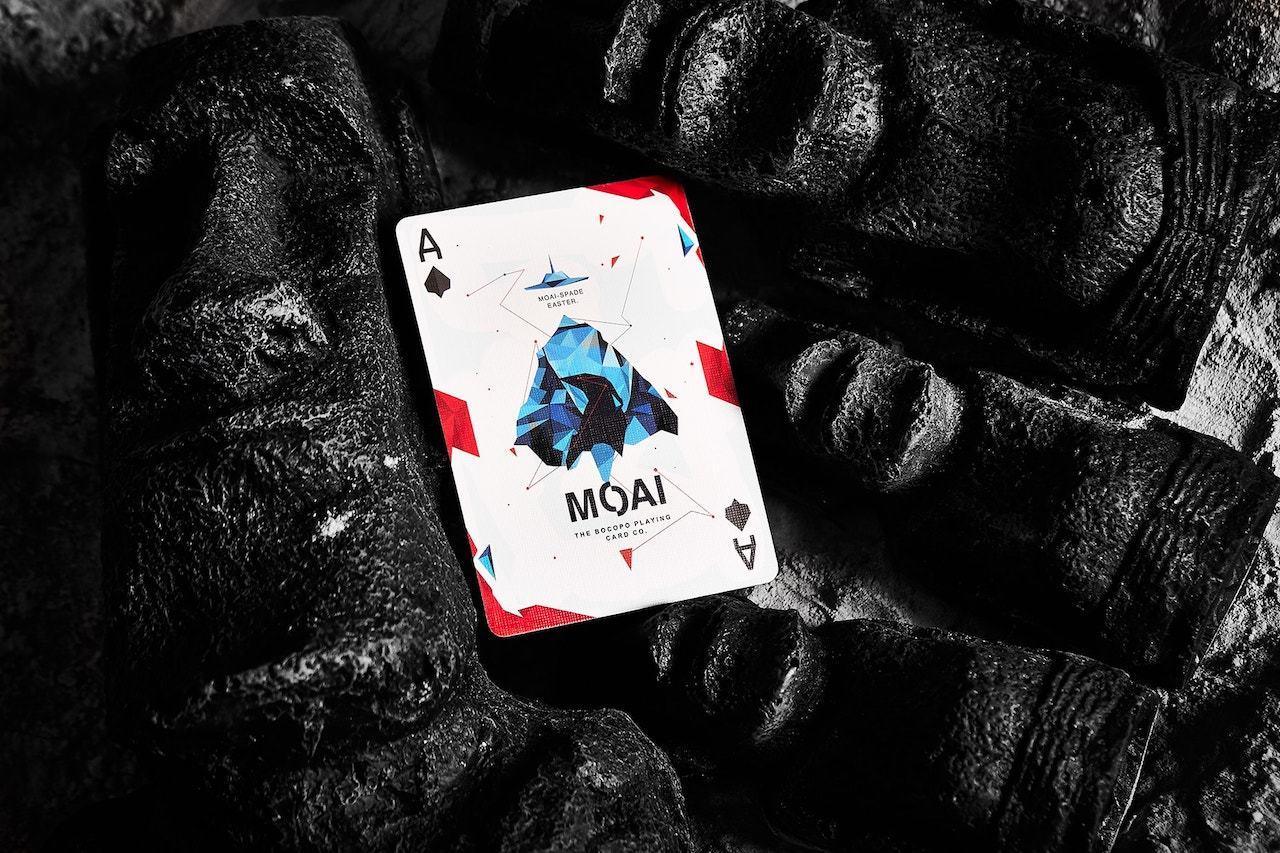 MOAI Limited Edition Playing Cards by Bocopo Playing Card Co.