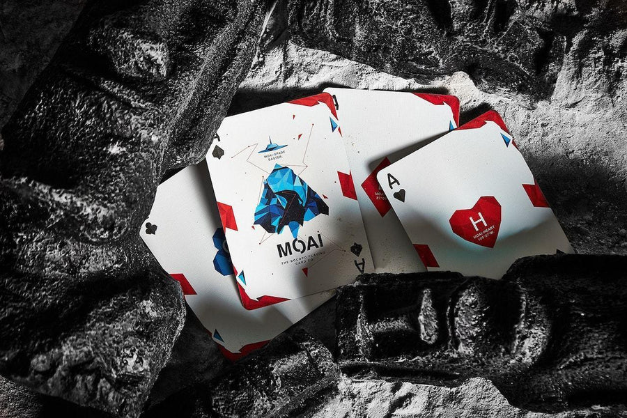 MOAI Limited Edition Playing Cards by Bocopo Playing Card Co.