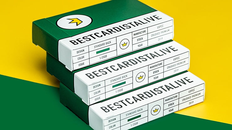 BCA Green Playing Cards by US Playing Card Co.