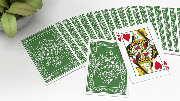 Black Roses Immergrün Playing Cards Playing Cards by Black Roses Playing Cards