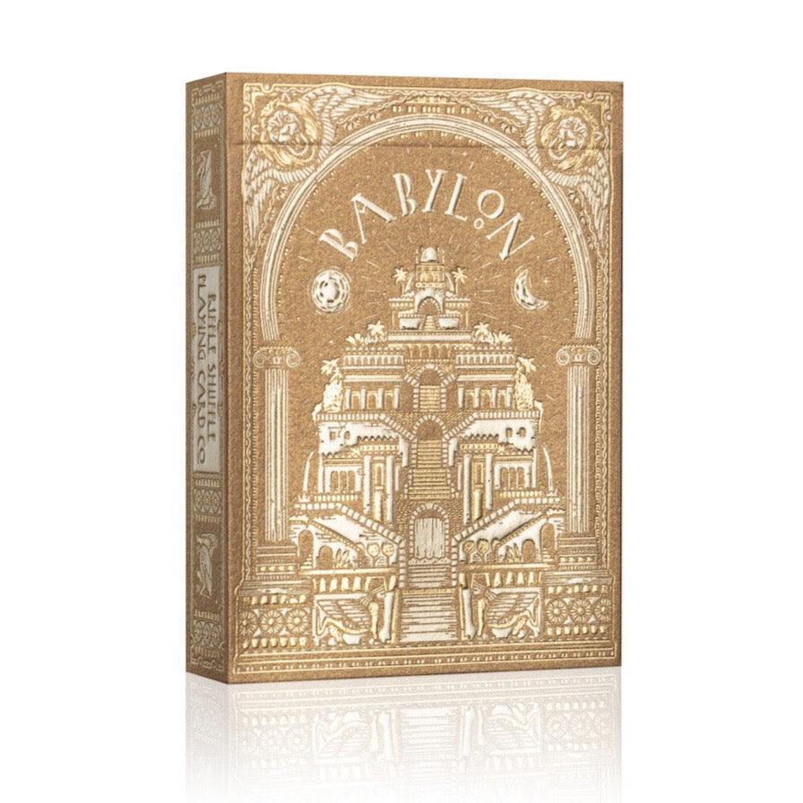 Babylon Playing Cards Golden Wonders Foiled Edition Playing Cards by Riffle Shuffle Playing Card Company