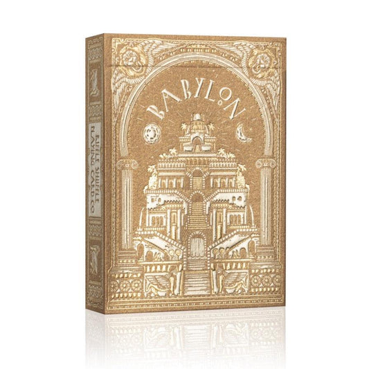Babylon Playing Cards Golden Wonders Foiled Edition Playing Cards by Riffle Shuffle Playing Card Company