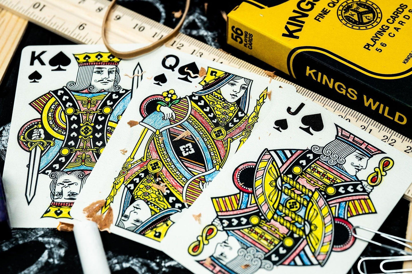 Back To School Playing Cards by Kings Wild Project