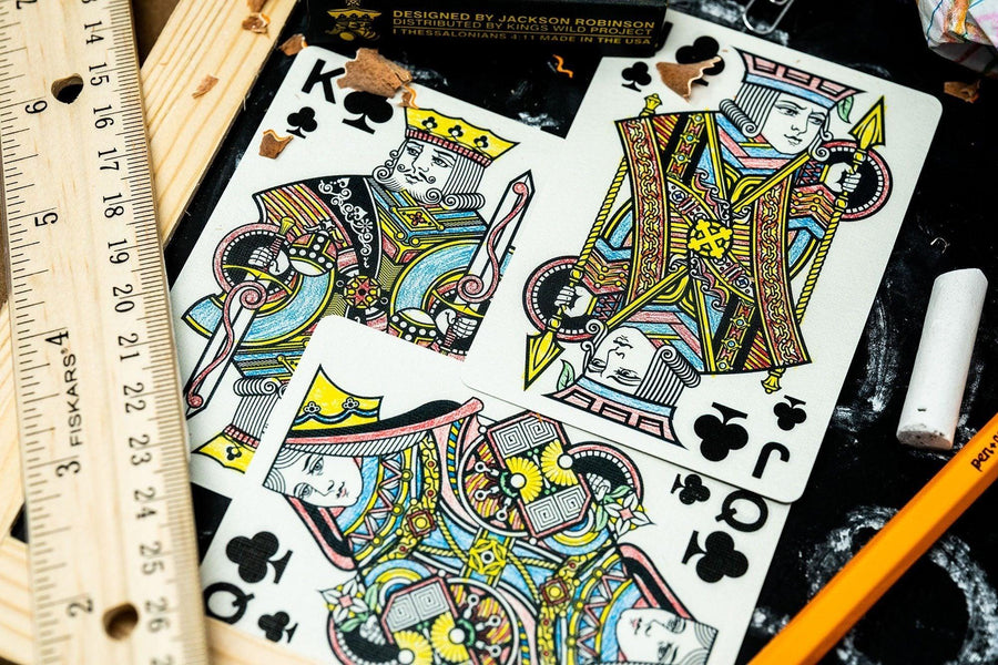 Back To School Playing Cards by Kings Wild Project