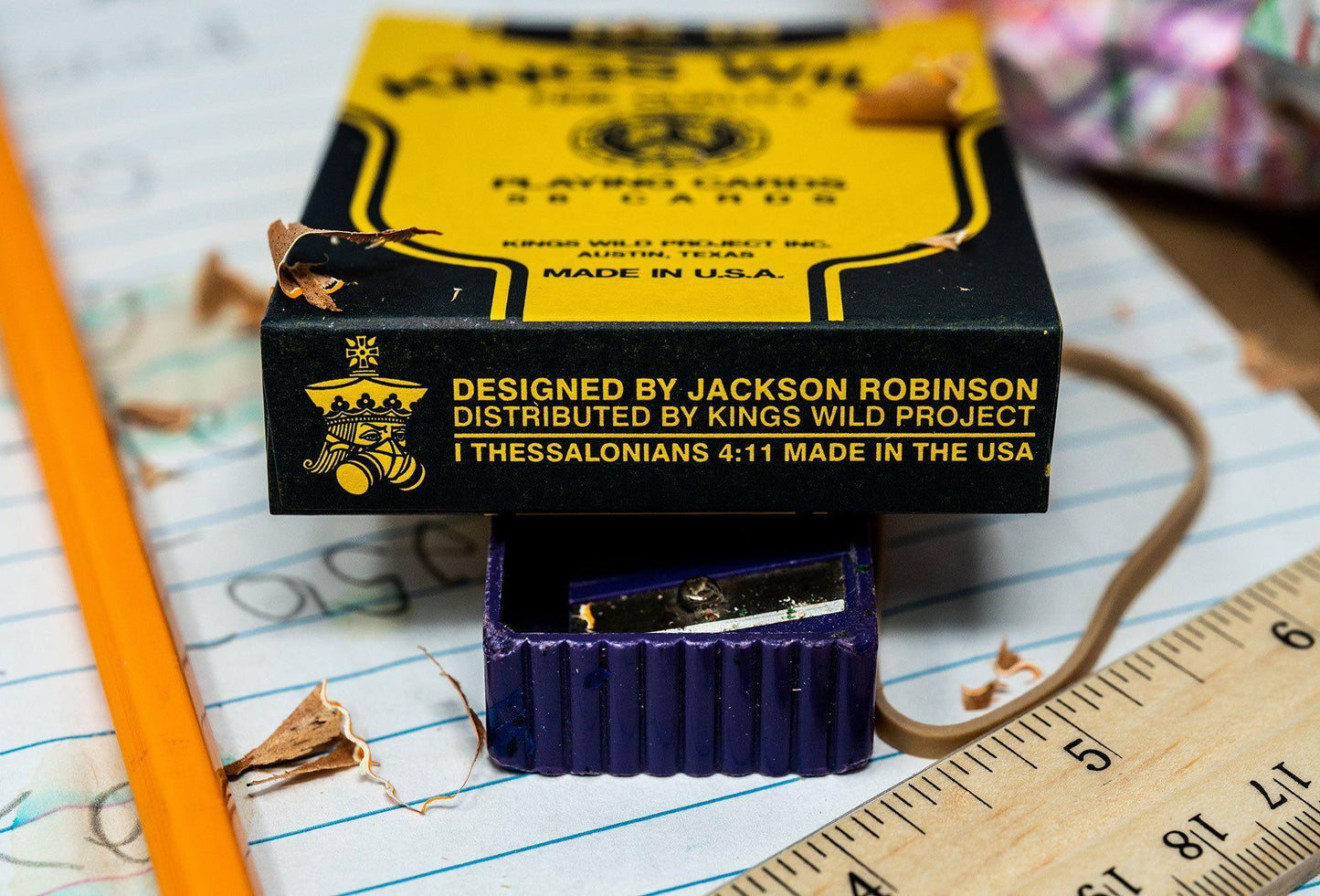 Back To School Playing Cards by Kings Wild Project