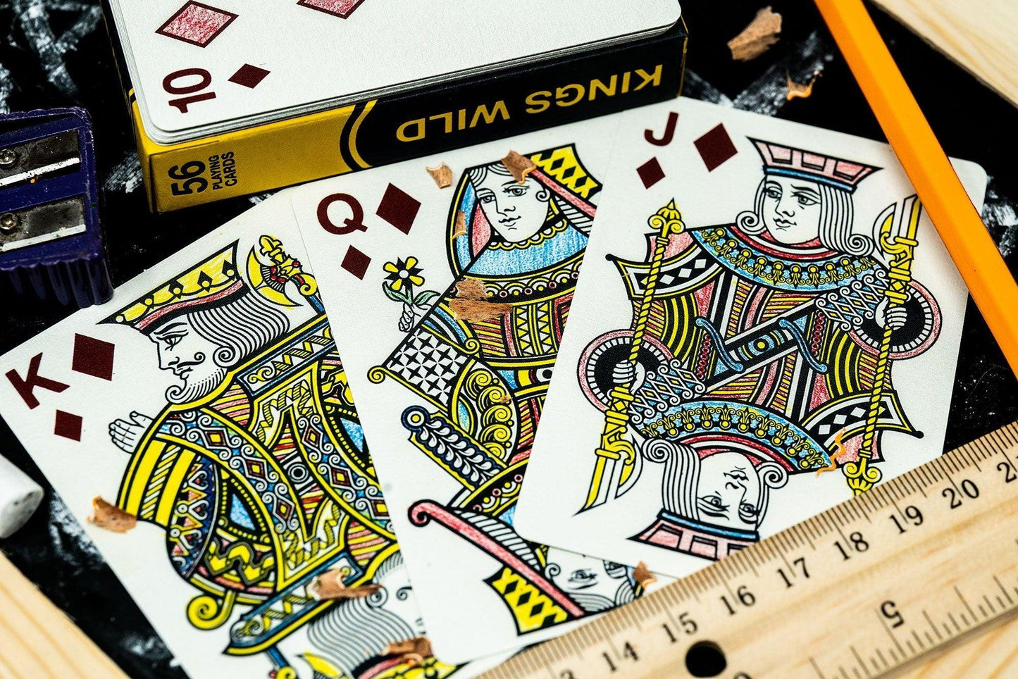 Back To School Playing Cards by Kings Wild Project