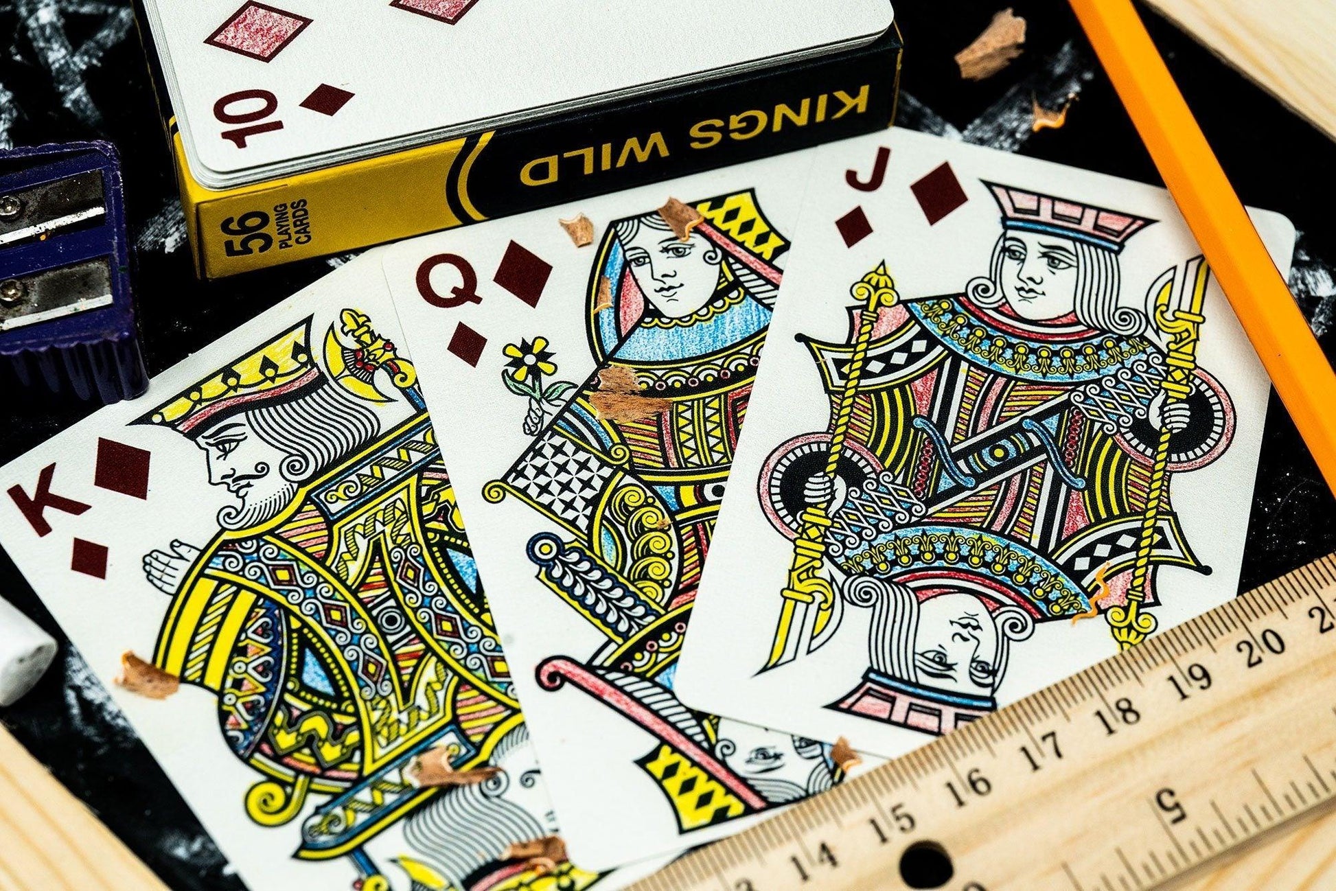 Back To School Playing Cards by Kings Wild Project
