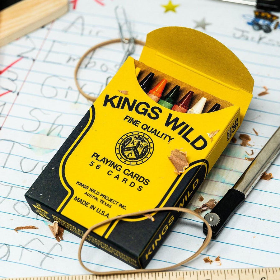 Back To School Playing Cards by Kings Wild Project