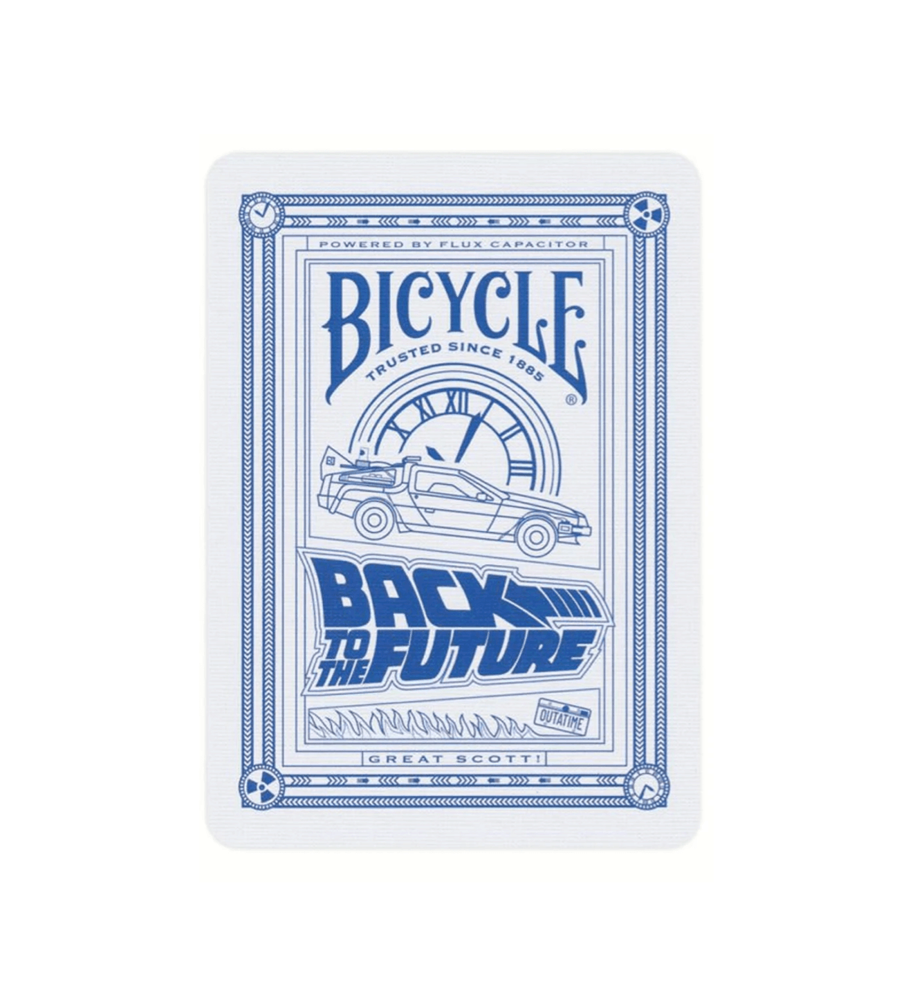 Bicycle Back to the Future Playing Cards Playing Cards by Bicycle Playing Cards