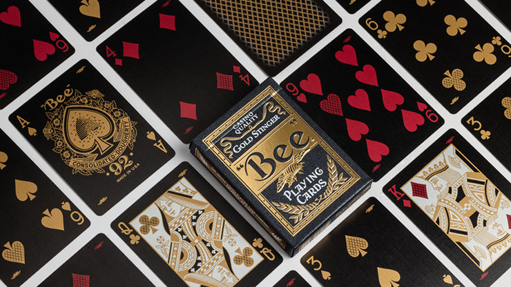 Bee Gold Stinger Playing Cards Playing Cards by US Playing Card Co.