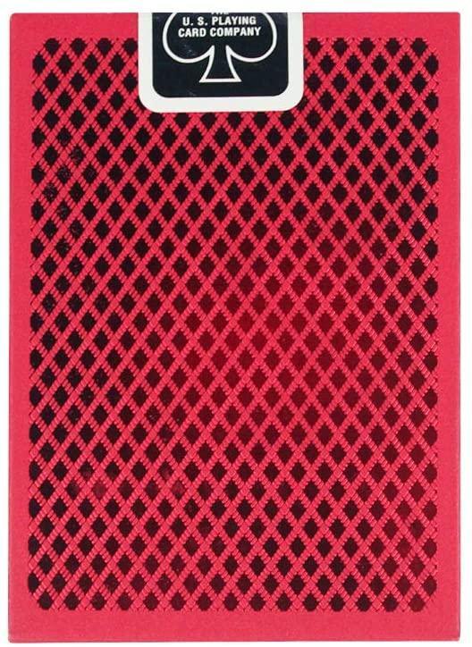 Bee MetalLuxe Red Playing Cards Playing Cards by US Playing Card Co.