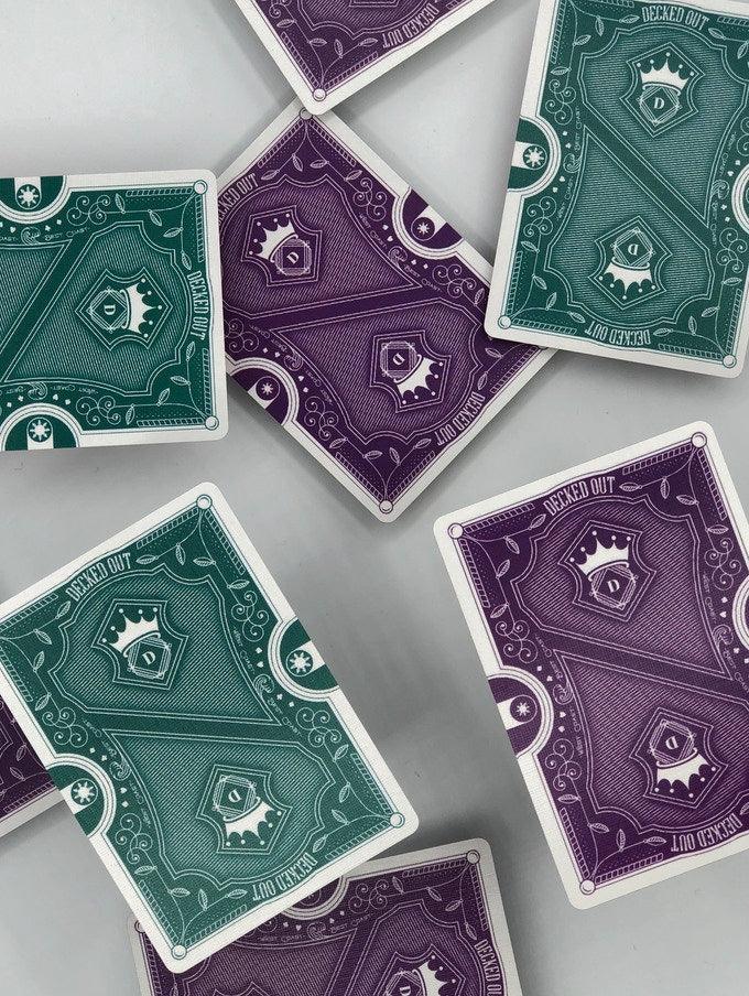 Benchmark Playing Cards - Teal Playing Cards by US Playing Card Co.