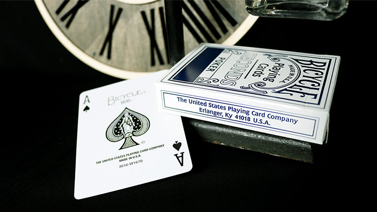 Bicycle® 808 Seconds (Blue) Playing Cards by US Playing Card Co.
