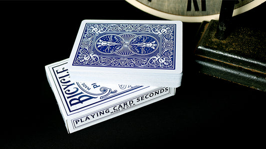 Bicycle® 808 Seconds (Blue) Playing Cards by US Playing Card Co.