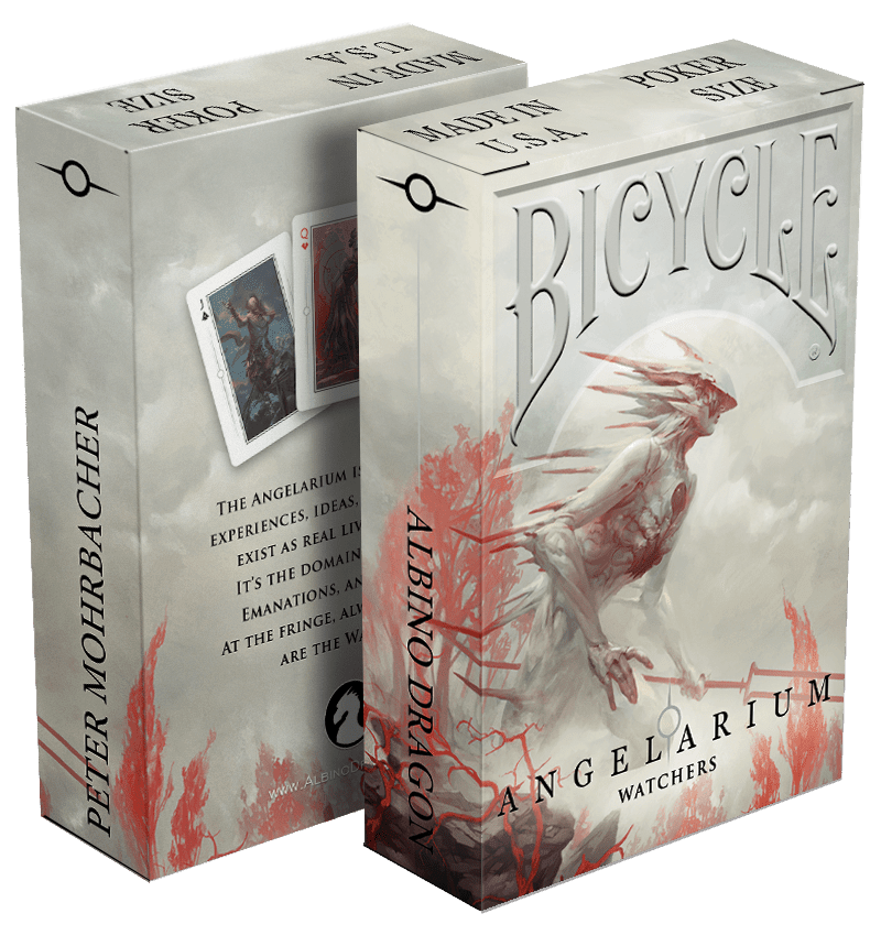 Bicycle Angelarium Watchers Playing Cards by US Playing Card Co.
