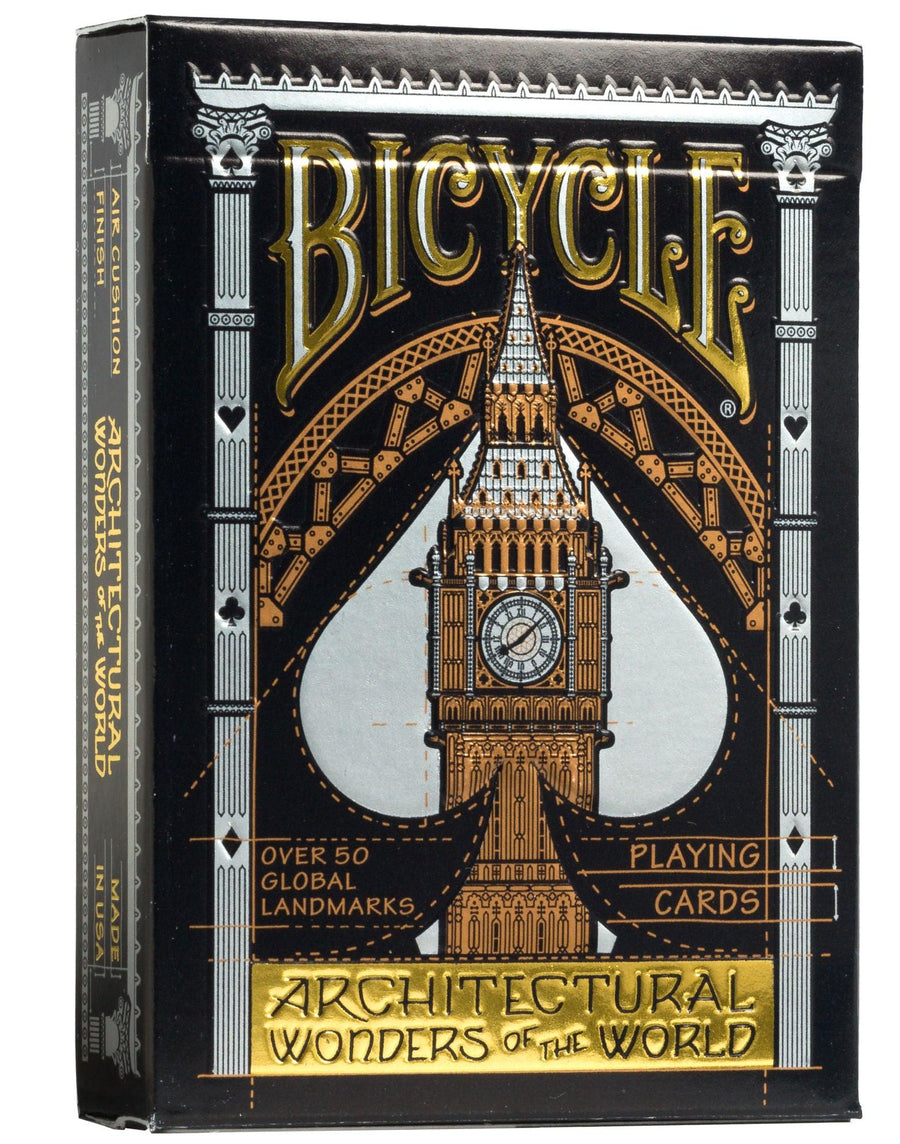Bicycle Architectural Wonders Of The World Playing Cards Playing Cards by Bicycle Playing Cards