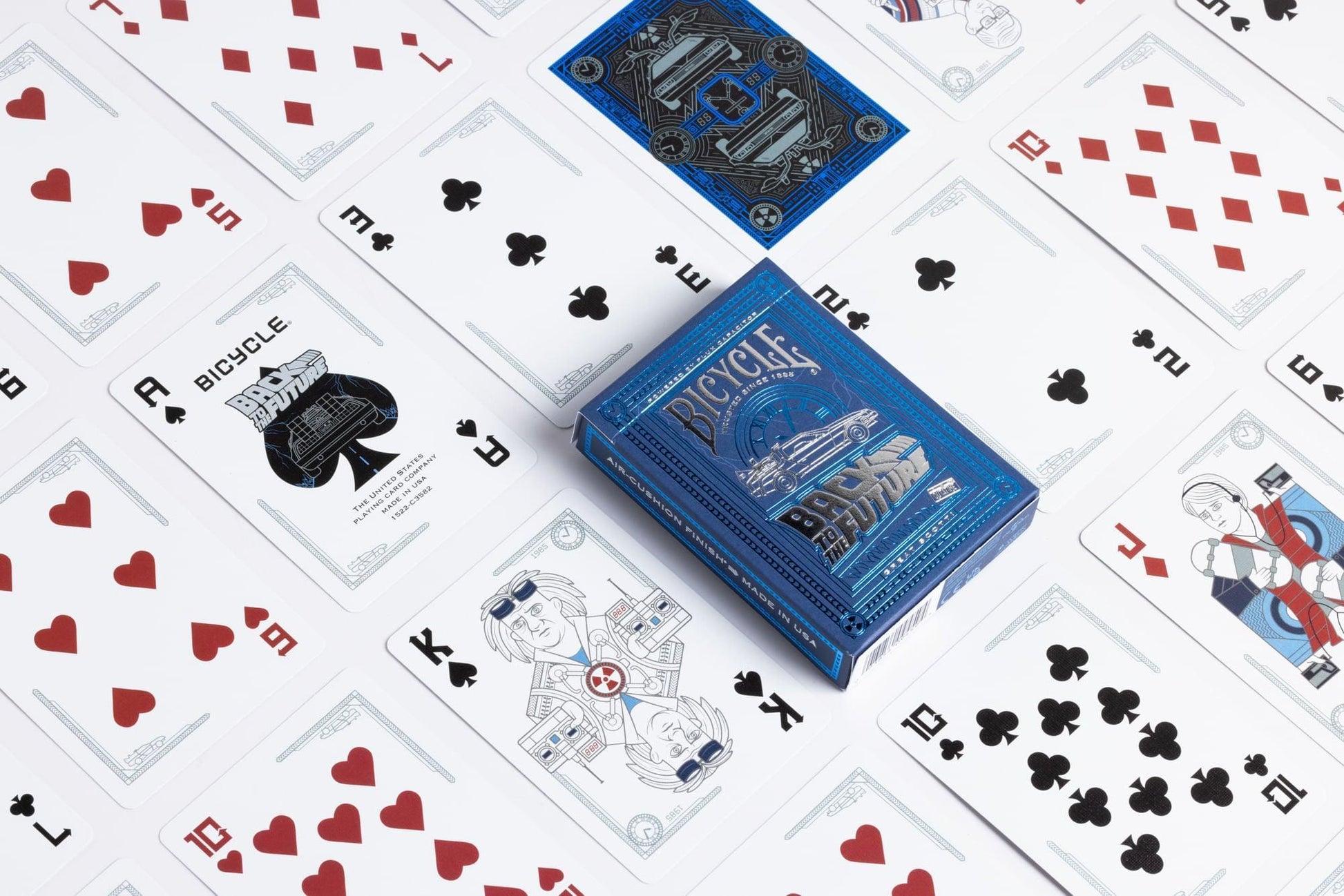 Bicycle Back to the Future Playing Cards Playing Cards by Bicycle Playing Cards